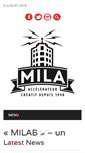 Mobile Screenshot of milaparis.fr